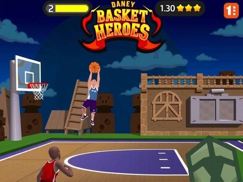 Basket Hoop Heroes Gameplay Screenshot